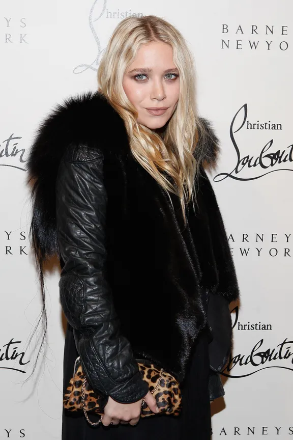 Mary-Kate Olsen en Barneys New York el 1 de noviembre de 2011. | Foto: Getty Images