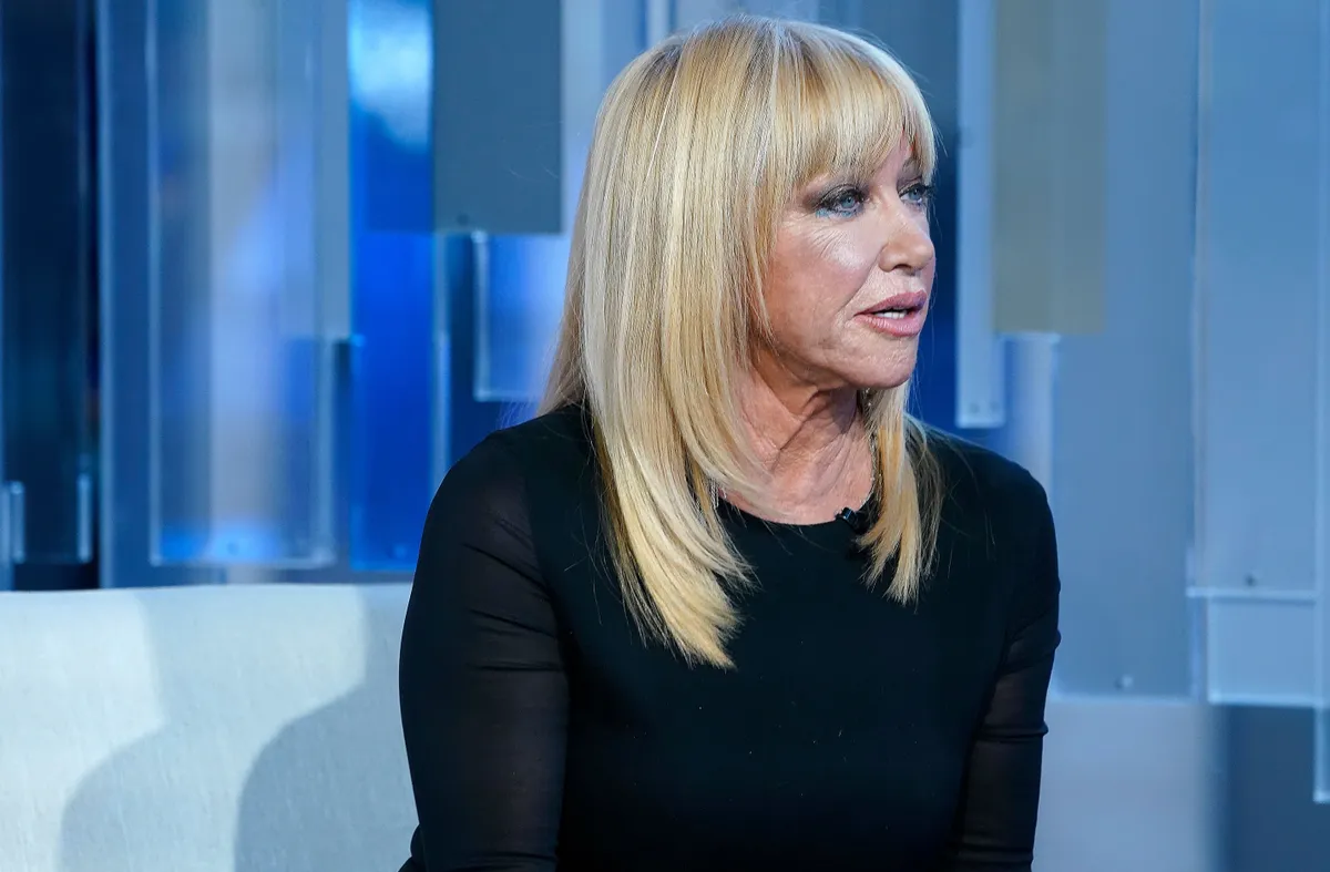 Suzanne Somers in an interview at Fox Business Network Studios on January 09, 2020 in New York City | Photo: Getty Images