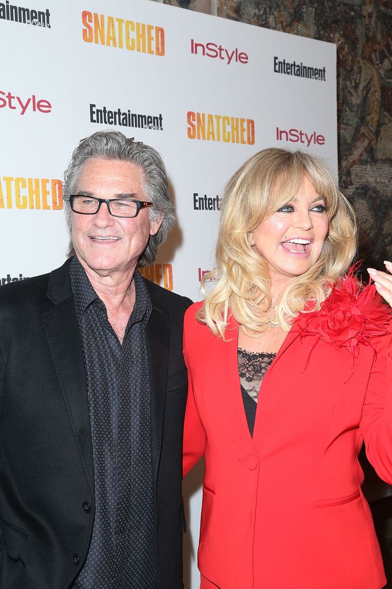 Kurt Russell et Goldie Hawn assistent à la première new-yorkaise de "Snatched" à l'hôtel Whitby, le 2 mai 2017, à New York. | Source : Getty Images