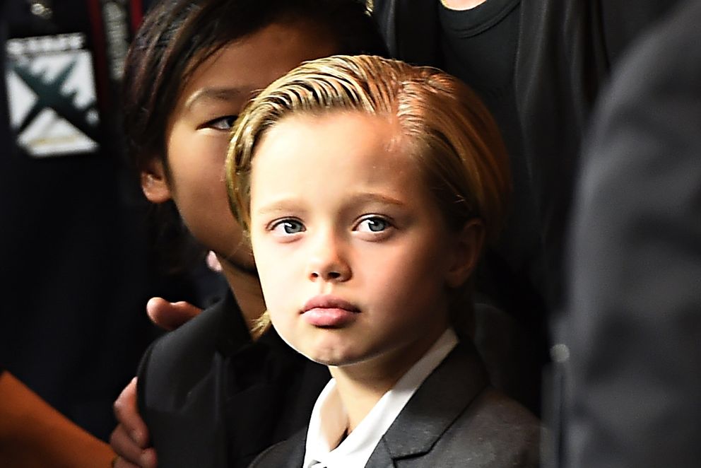 Shiloh Jolie-Pitt en el estreno estadounidense de "Unbroken", el 15 de diciembre de 2014 en Hollywood, California. | Foto: Getty Images