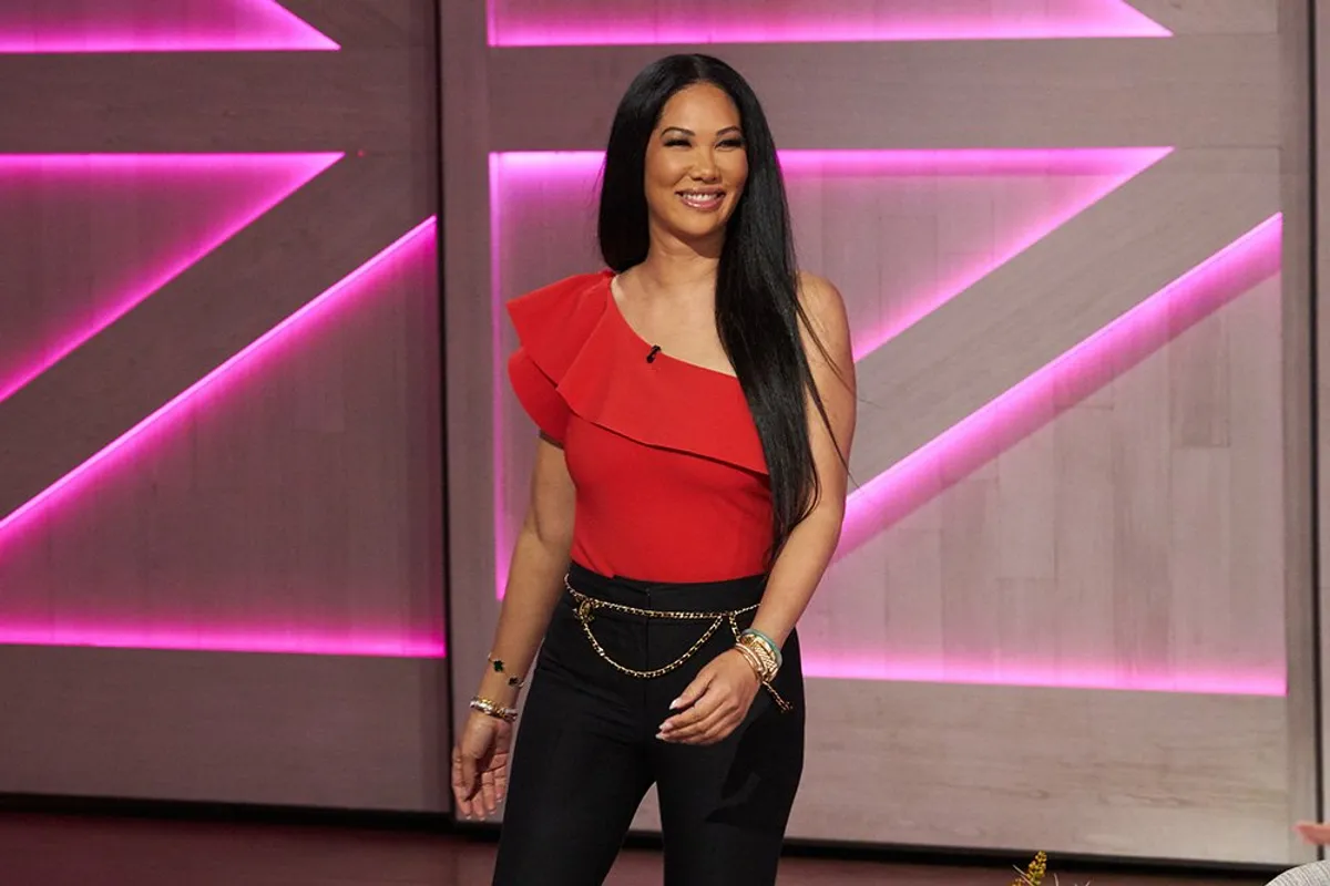 Kimora Lee Simmons upon her appearance at "The Kelly Clarkson Show" in January 2020. | Photo: Getty Images