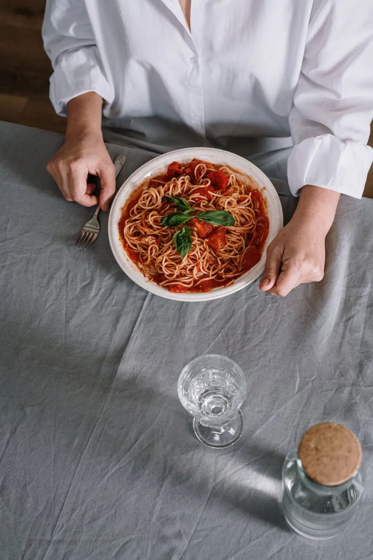 A plate of spaghetti. | Photo: Pexels