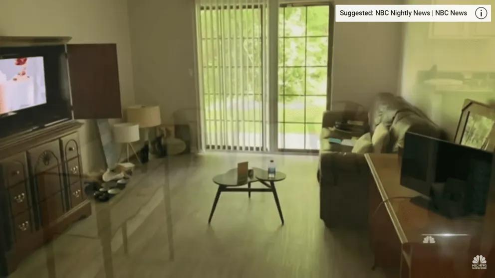 El nuevo apartamento de LaShenda Williams. | Foto: Youtube.com/NBCNews