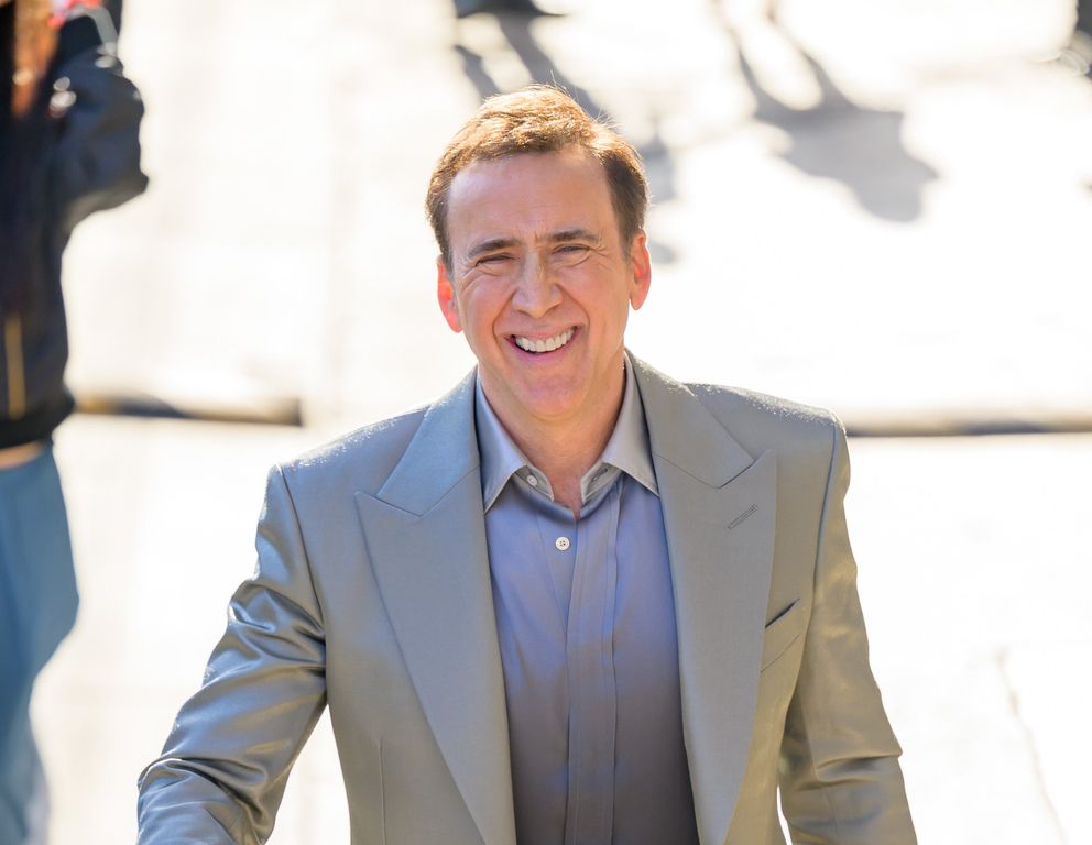 Nicolas Cage est vu au "Jimmy Kimmel Live" le 20 avril 2022 à Los Angeles, Californie. | Source : Getty Images
