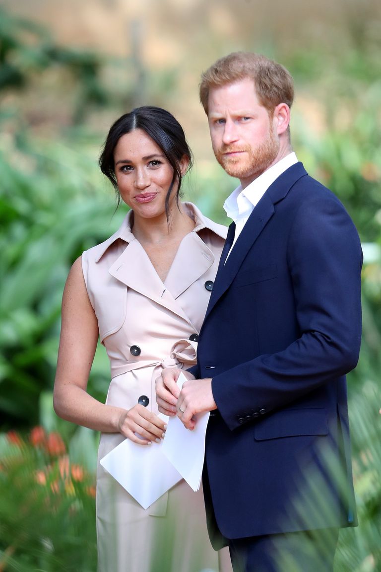Le prince Harry et Meghan Markle assistent à une réception des industries créatives et des entreprises, le 02 octobre 2019, à Johannesburg, en Afrique du Sud. | Source : Getty Images