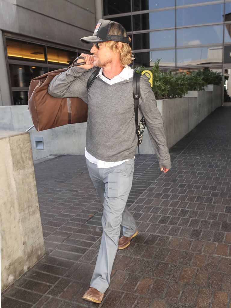 Owen Wilson est vu à l'aéroport international de Los Angeles, le 09 octobre 2018, à Los Angeles, en Californie. | Source : Getty Images