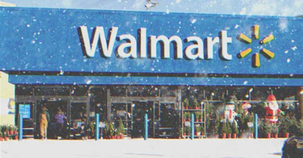 Cameron mendiait devant un magasin Walmart | Photo : Shutterstock