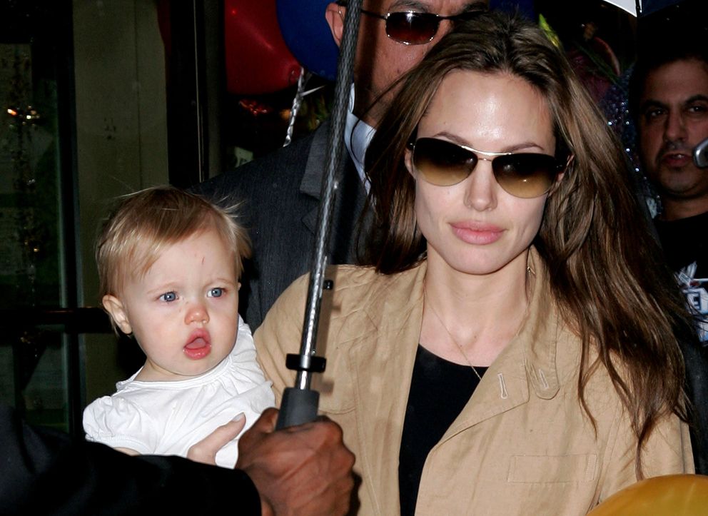 Angelina Jolie y Shiloh. | Foto: Getty Images