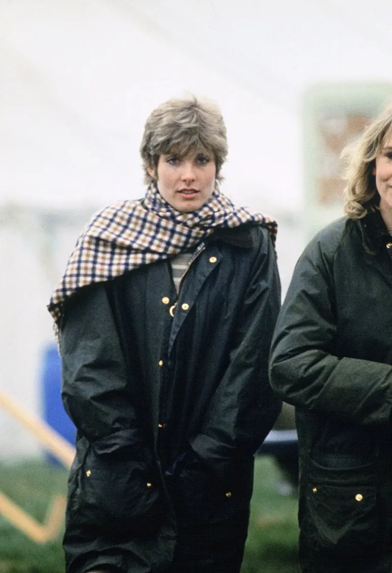 Anna Wallace en janvier 1980 à Cheshire, au Royaume-Uni | Photo : Getty Images