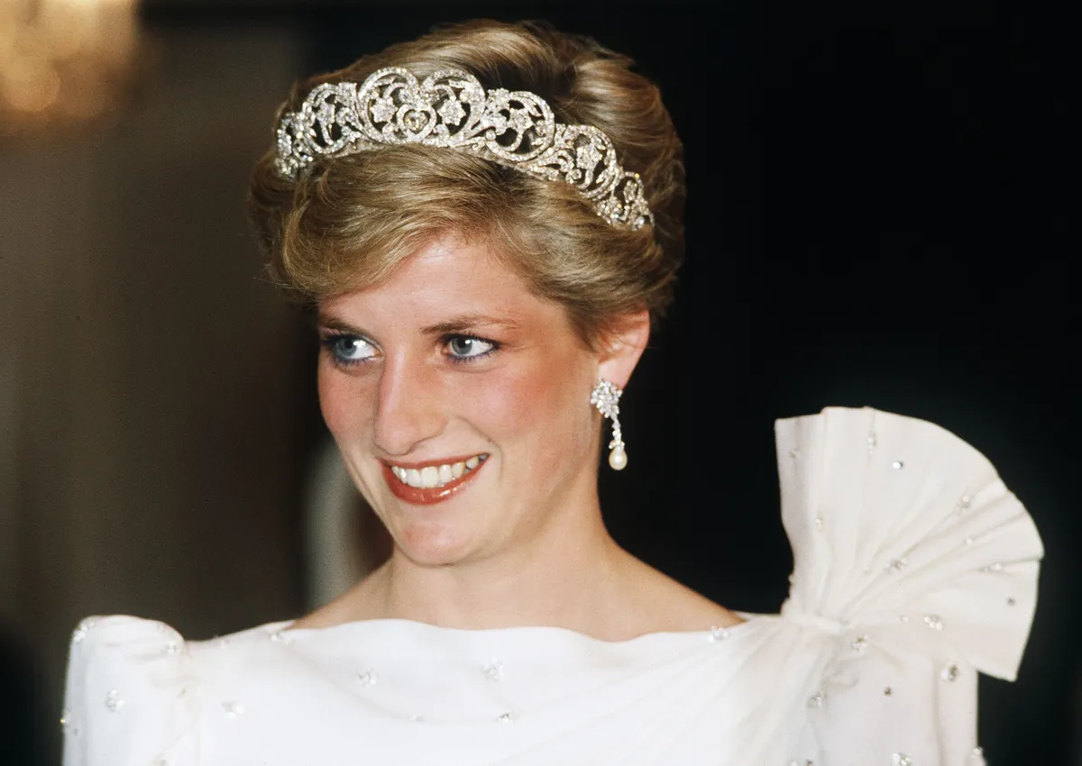 Princess Diana at a State Banquet on November 16, 1986 | Photo: Getty Images