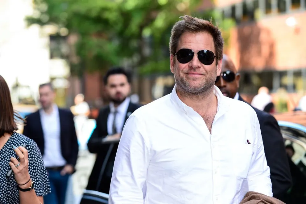 Michael Weatherly en los AOL Studios el 26 de septiembre de 2017 en Nueva York. | Foto: Getty Images