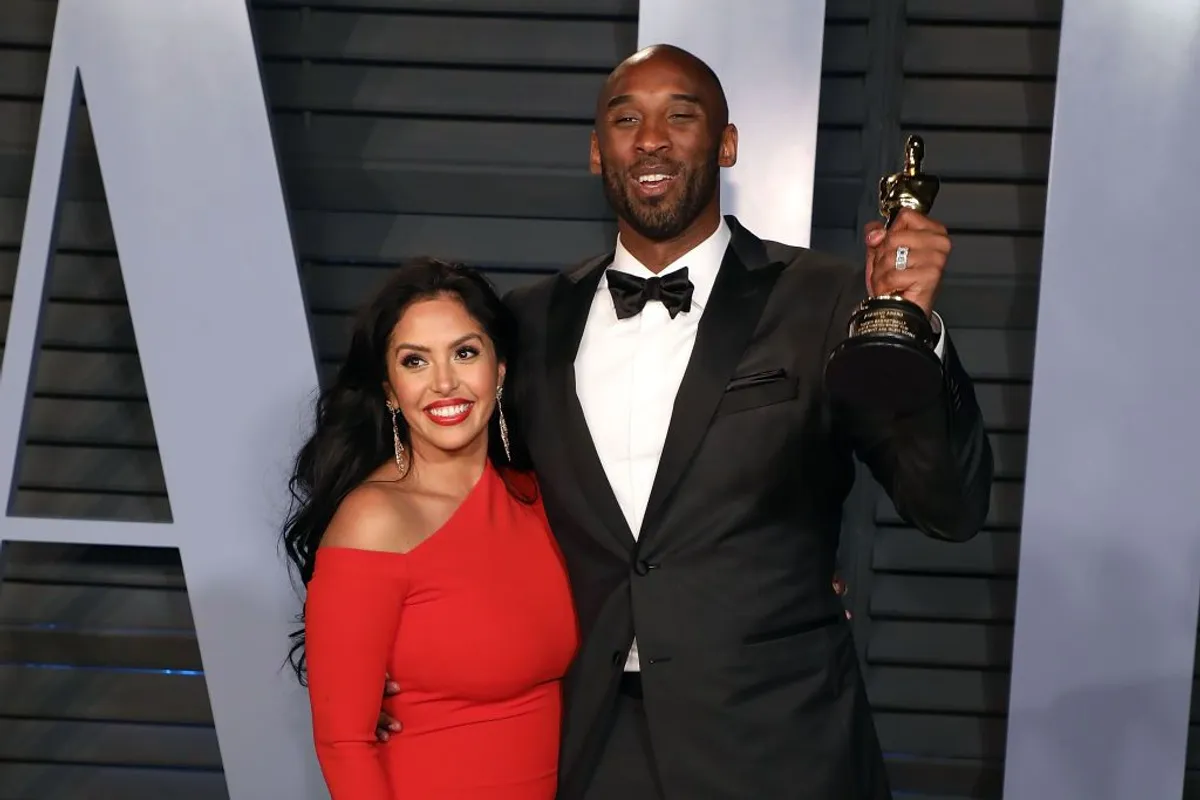Vanessa Bryant and Kobe Bryant during the 2018 Vanity Fair Oscar Party hosted by Radhika Jones at Wallis Annenberg Center for the Performing Arts on March 4, 2018 in Beverly Hills, California. | Source: Getty Images