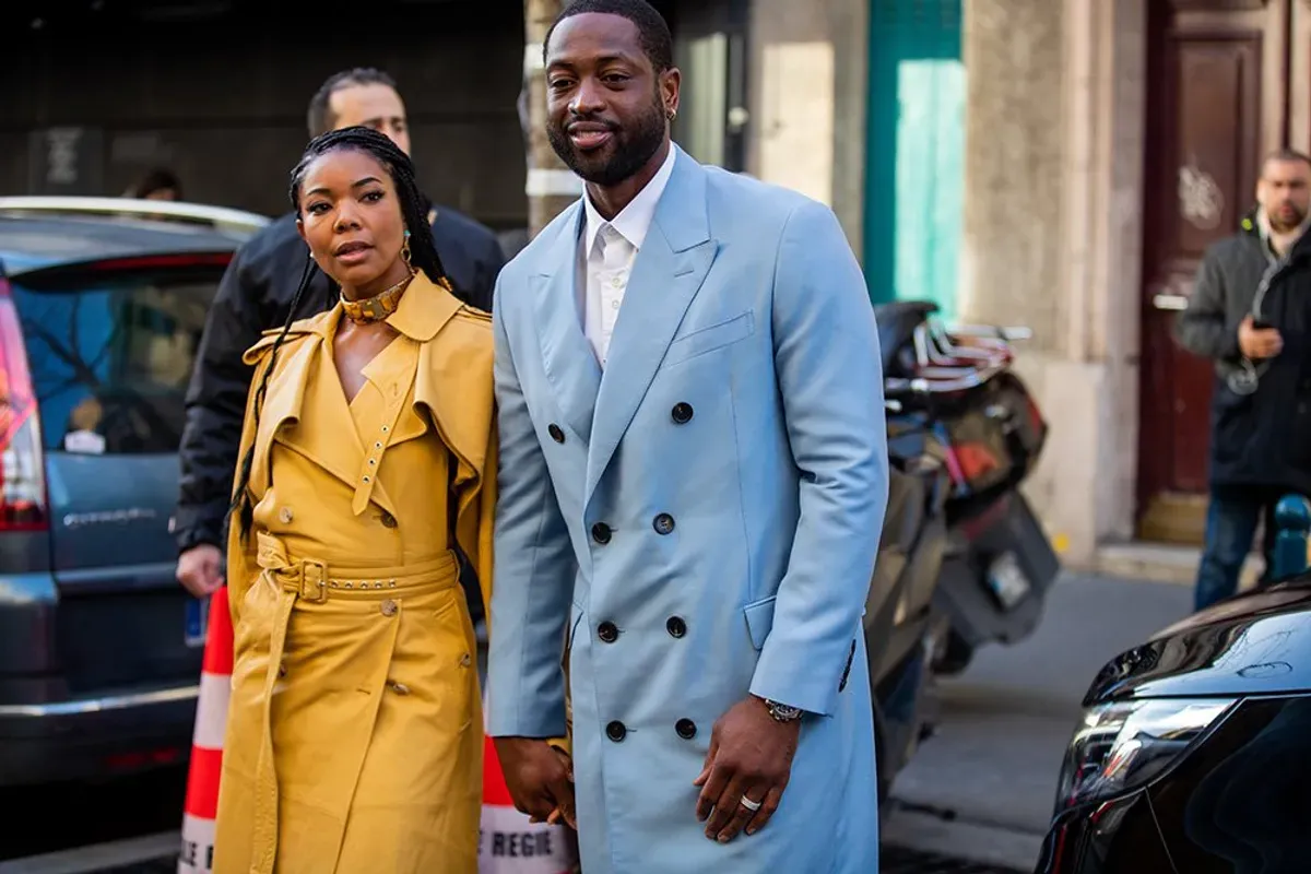 Gabrielle Union and Dwyane Wade attend Paris Fashion Week on January 19, 2020. | Photo: Getty Images