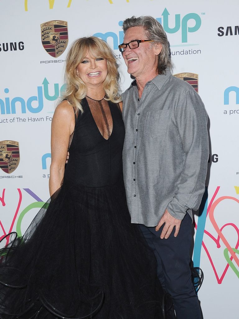 Goldie Hawn et Kurt Russell arrivent au Goldie's Love In For Kids au domaine Green Acres de Ron Burkle, le 3 novembre 2017, à Beverly Hills, en Californie. | Source : Getty Images