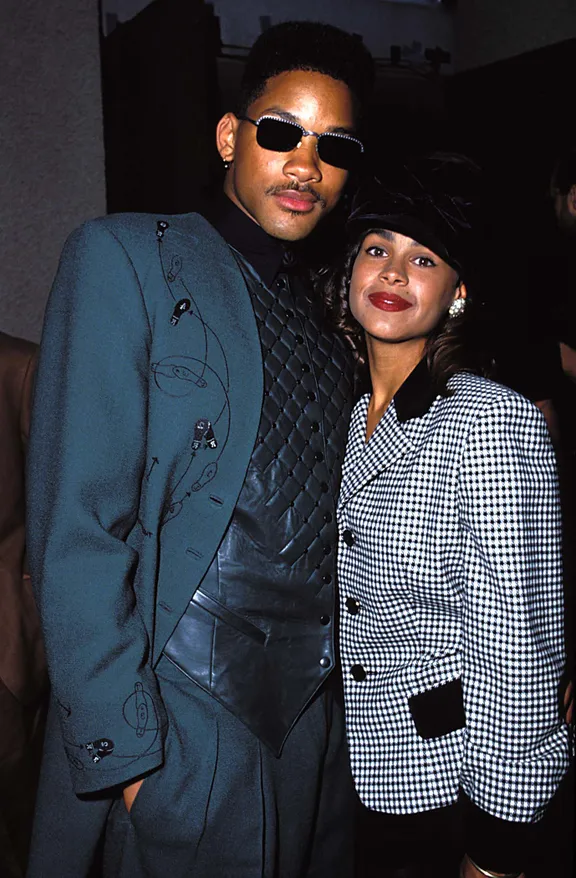 Will Smith y Sheree Zampino en los MTV Video Music Awards de 1991. | Foto: Getty Images