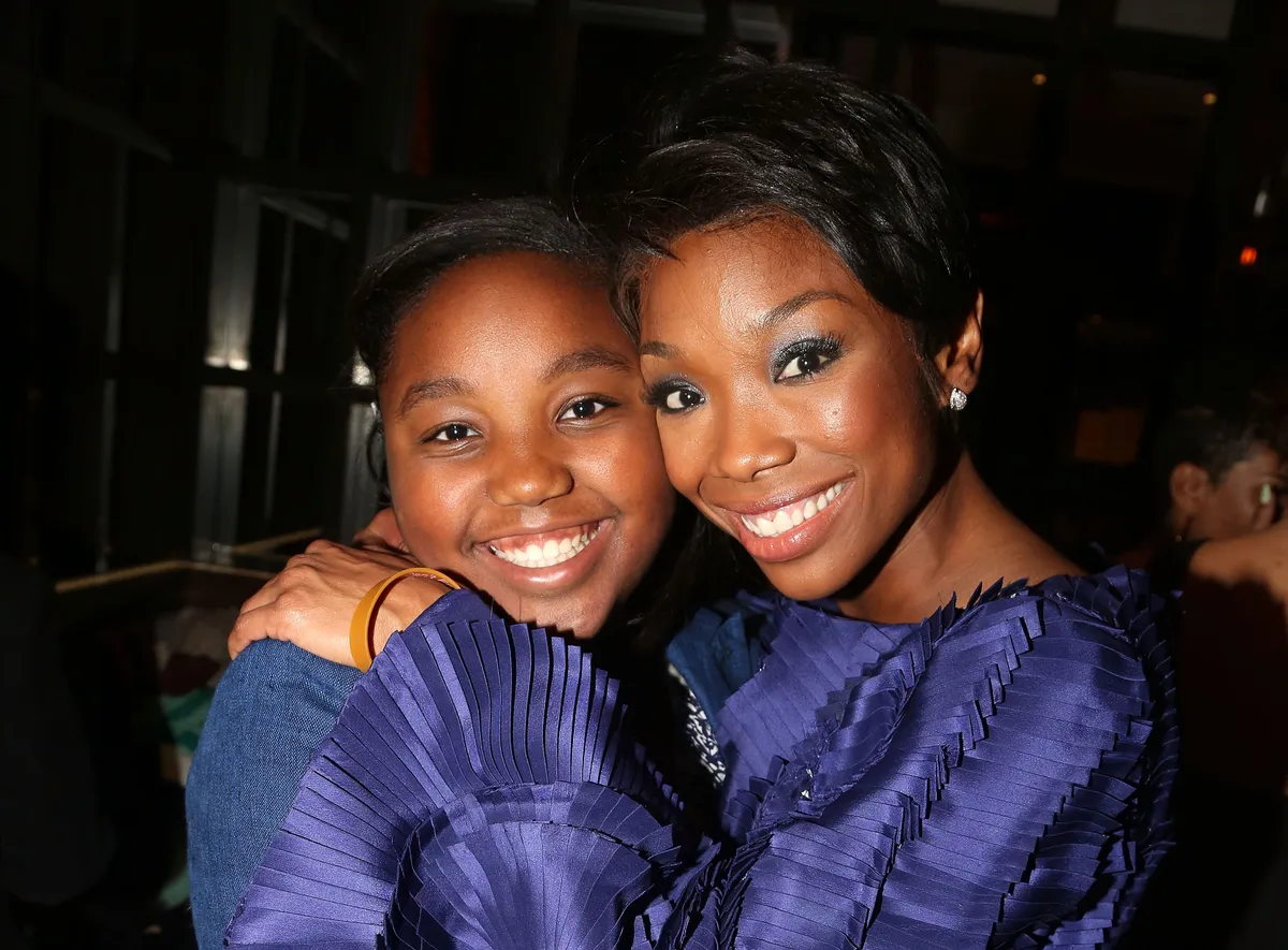 Brandy Norwood and daughter at the opening night after-party for Brandy's debut in "Chicago" on April 30, 2015. | Photo: Getty Images