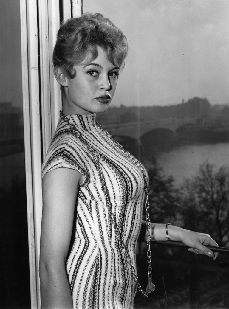 Brigitte Bardot à Londres en 1956 | Source : Getty Images