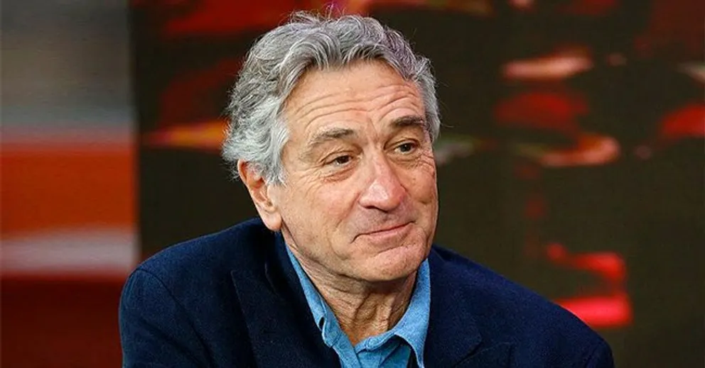 Robert De Niro during his television appearance on the show 