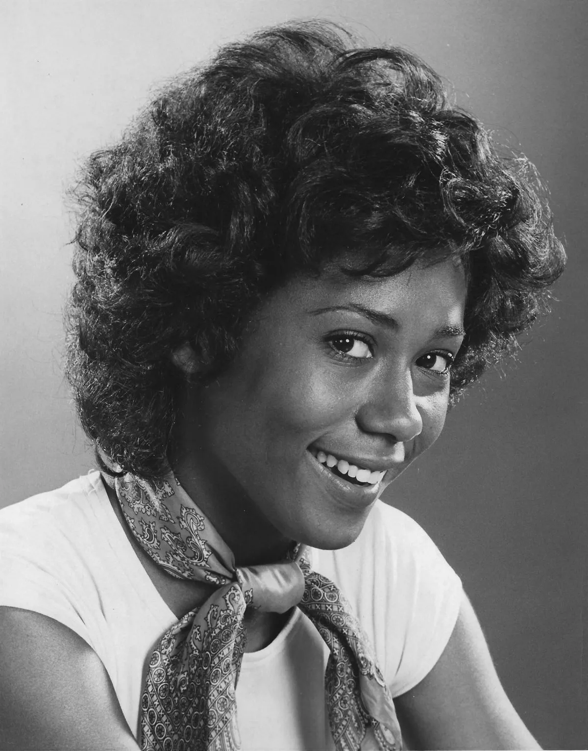 Black and white promotional portrait of Berlinda Tolbert in 1975. | Photo: Wikimedia Commons