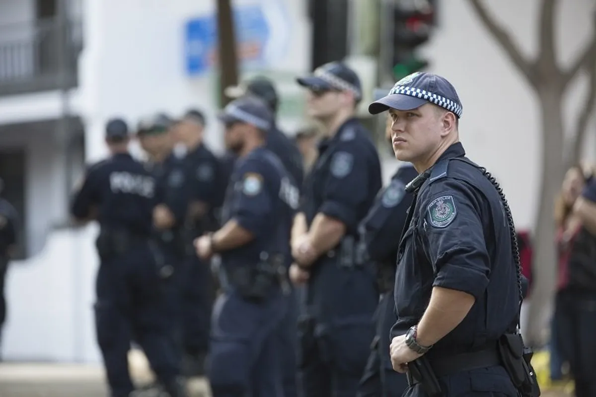 Police officers in Sydney, Australia on September 23, 2017 | Photo: Getty Images