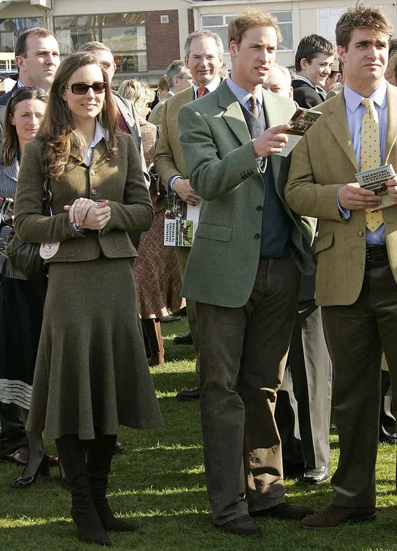El príncipe William y Kate Middleton el 13 de marzo de 2007. | Foto: Getty Images