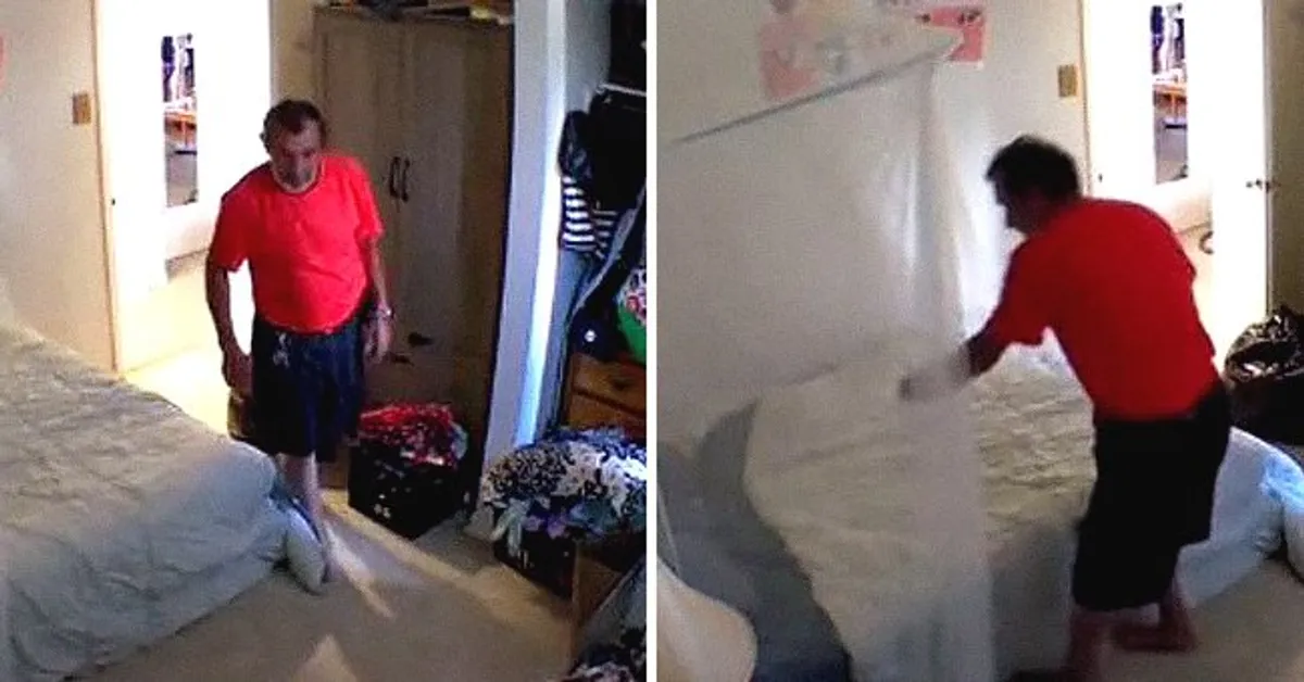 Le propriétaire de Tyisha Macleod se faufile dans sa chambre | Photo : Tiktok.com/tyishamacleod