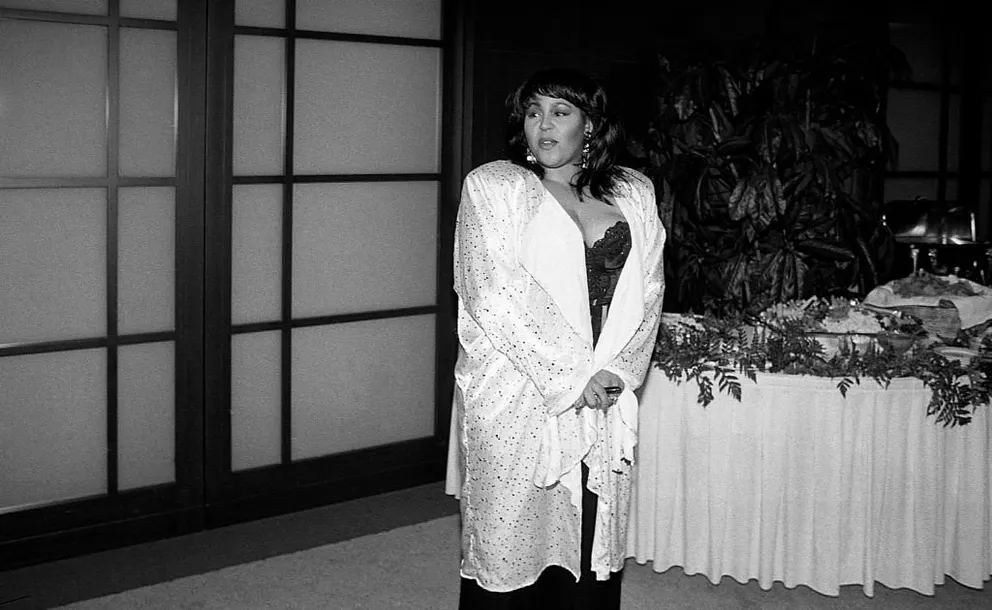 Vesta en una fiesta en el 410 Club de Chicago, Illinois, en septiembre de 1991. | Foto: Getty Images