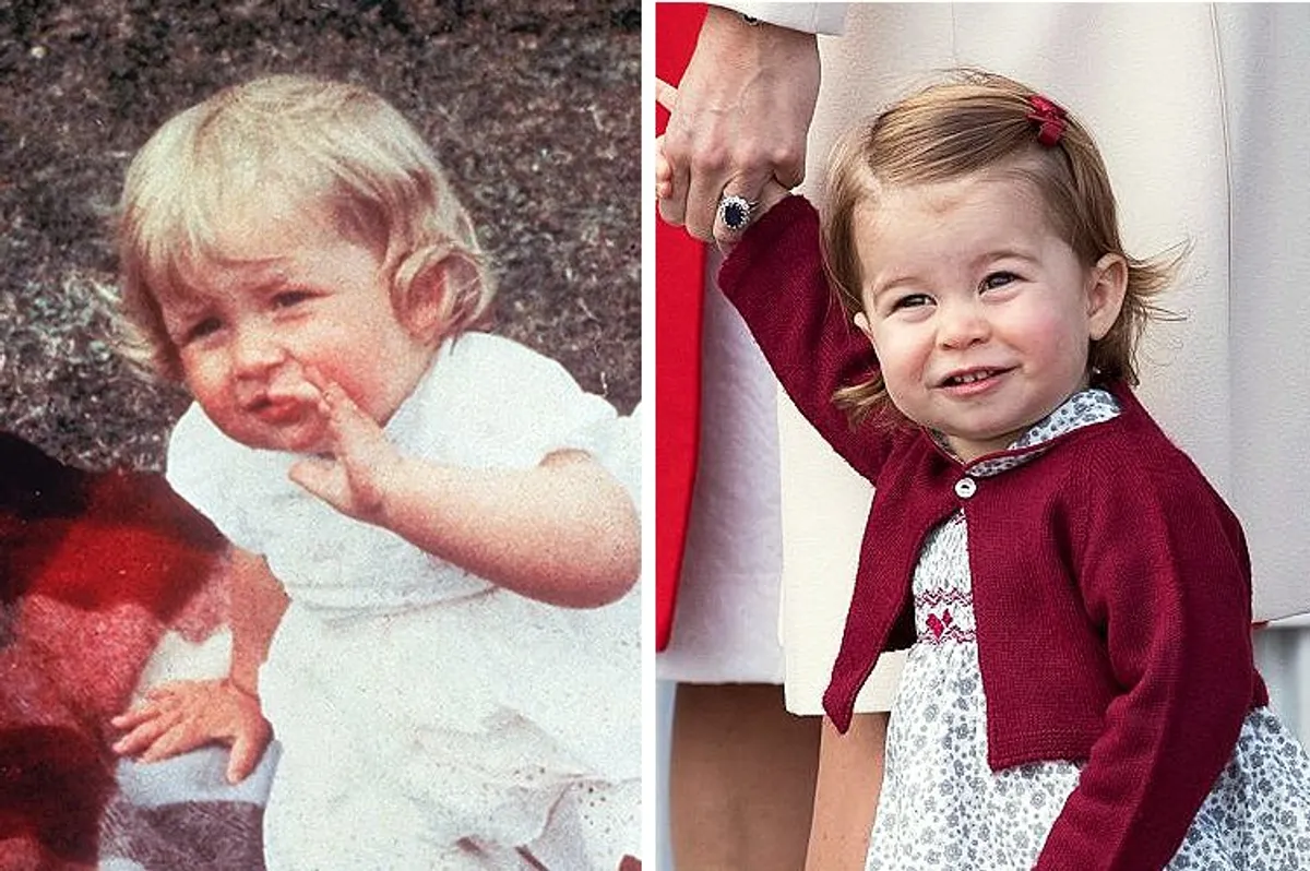 Las princesas Diana y Charlotte. | Foto: Getty Images