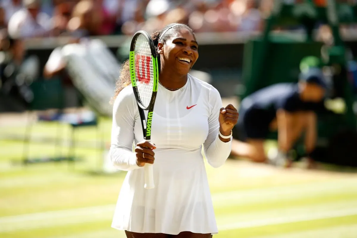 Serena Williams at the 2018 Wimbledon in England in July 2018. | Photo: Getty Images