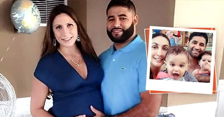 Marissa Quattrone Rodríguez, su esposo e hijos en una foto juntos. | Foto: Twitter/DailyMirror - Twitter.com/nypost