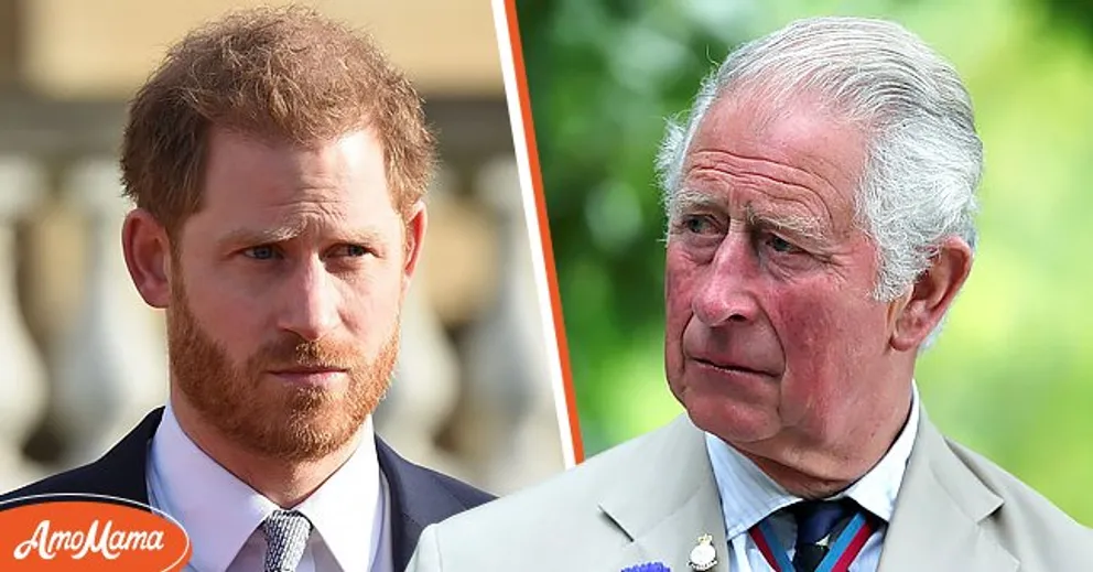 Le Prince Harry le 16 janvier 2020 à Londres, Angleterre [à gauche]. Le prince Charles le 15 août 2020 à Alrewas, Angleterre [à droite] | Photo : Getty Images
