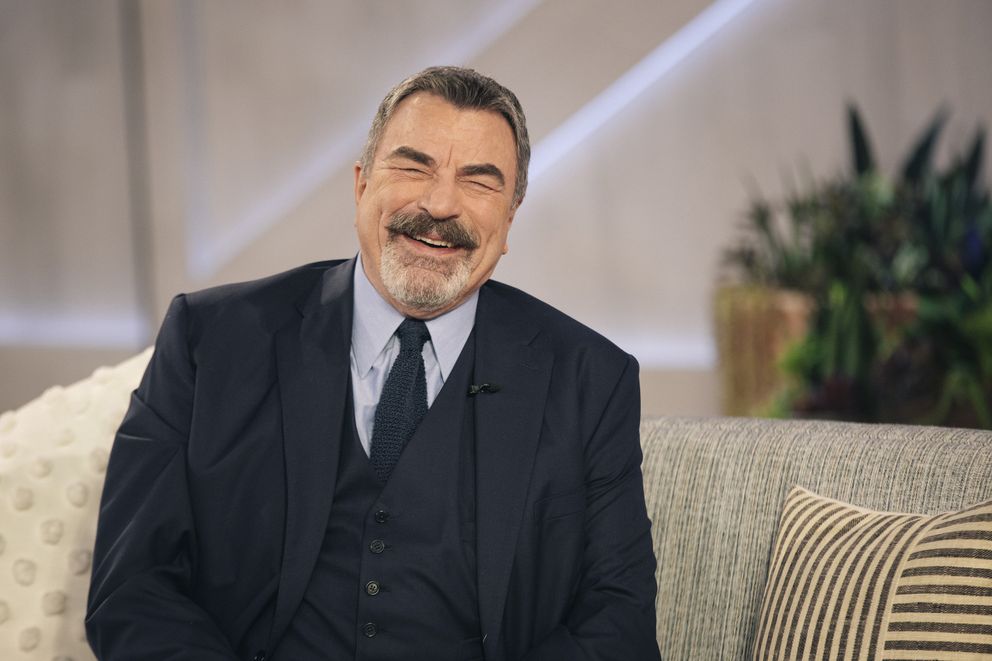 Tom Selleck on THE KELLY CLARKSON SHOW.

