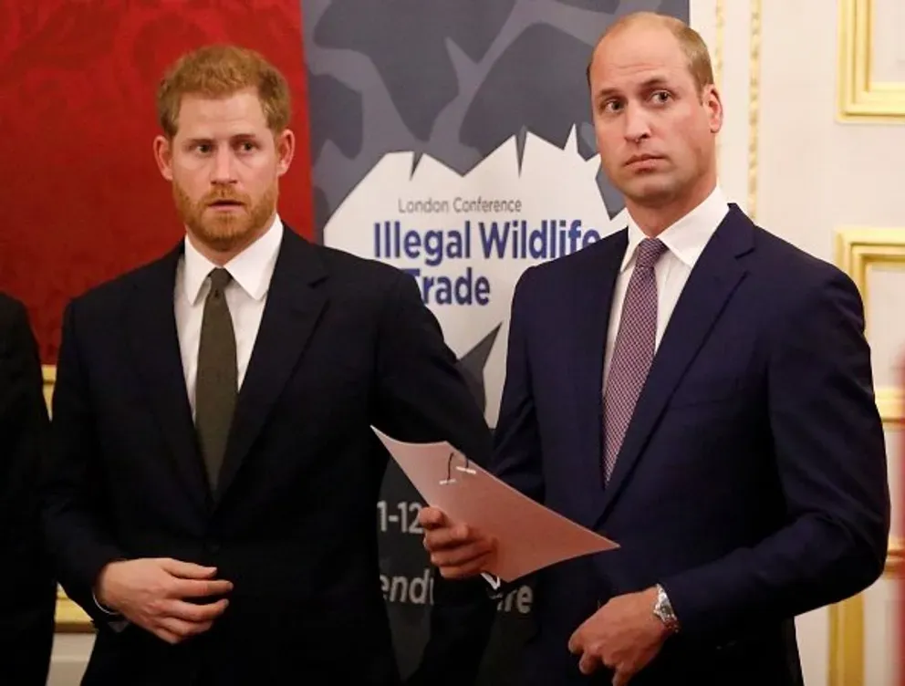 Le prince William et le prince Harry au palais St James, le 10 octobre 2018 à Londres, en Angleterre. | Source : Getty Images