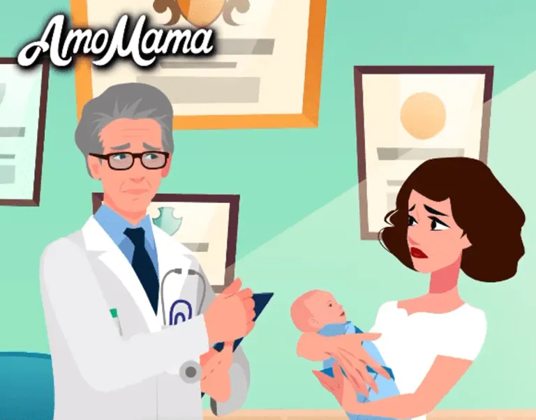 Madre escucha el diagnóstico del pediatra. | Foto: Facebook/AmoMama