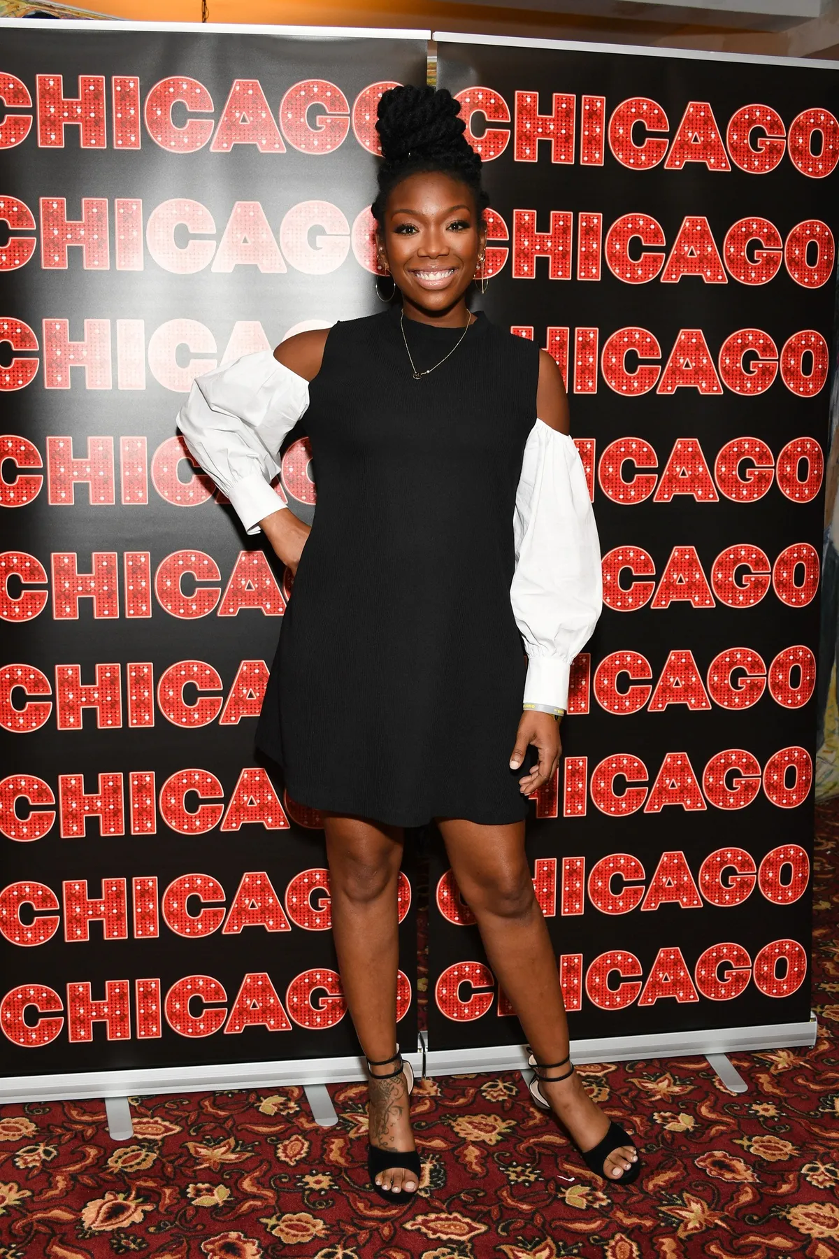 Brandy attends the "Chicago" Broadway press event on August 16, 2017, in New York City. | Photo: Getty Images