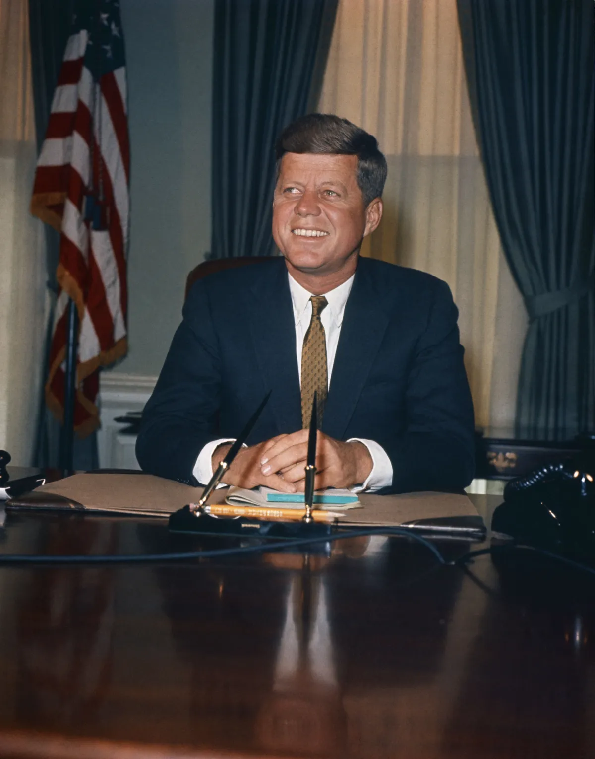 John F. Kennedy im Weißen Haus am 01. Januar 1900 | Quelle: Getty Images
