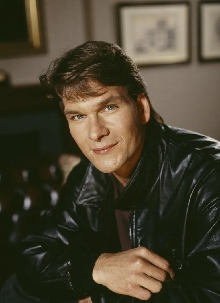 Retrato de Patrick Swayze hacia 1990. | Foto: Getty Images