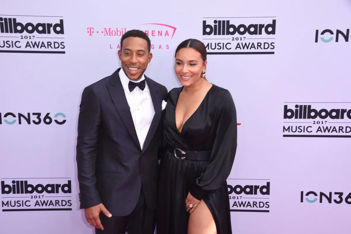 Ludacris and Eudoxie Mbouguiengue Bridges at the Billboard Music Awards on May 21, 2017. | Photo: Getty Images