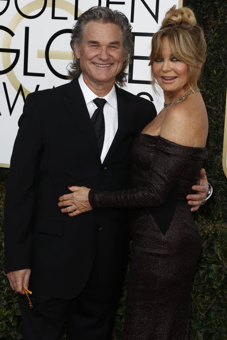 Kurt Russell et Goldie Hawn arrivent à la 74e cérémonie annuelle des Golden Globe Awards, Golden Globes, à Beverly Hills, Los Angeles, USA, le 08 janvier 2017. | Source : Getty Images