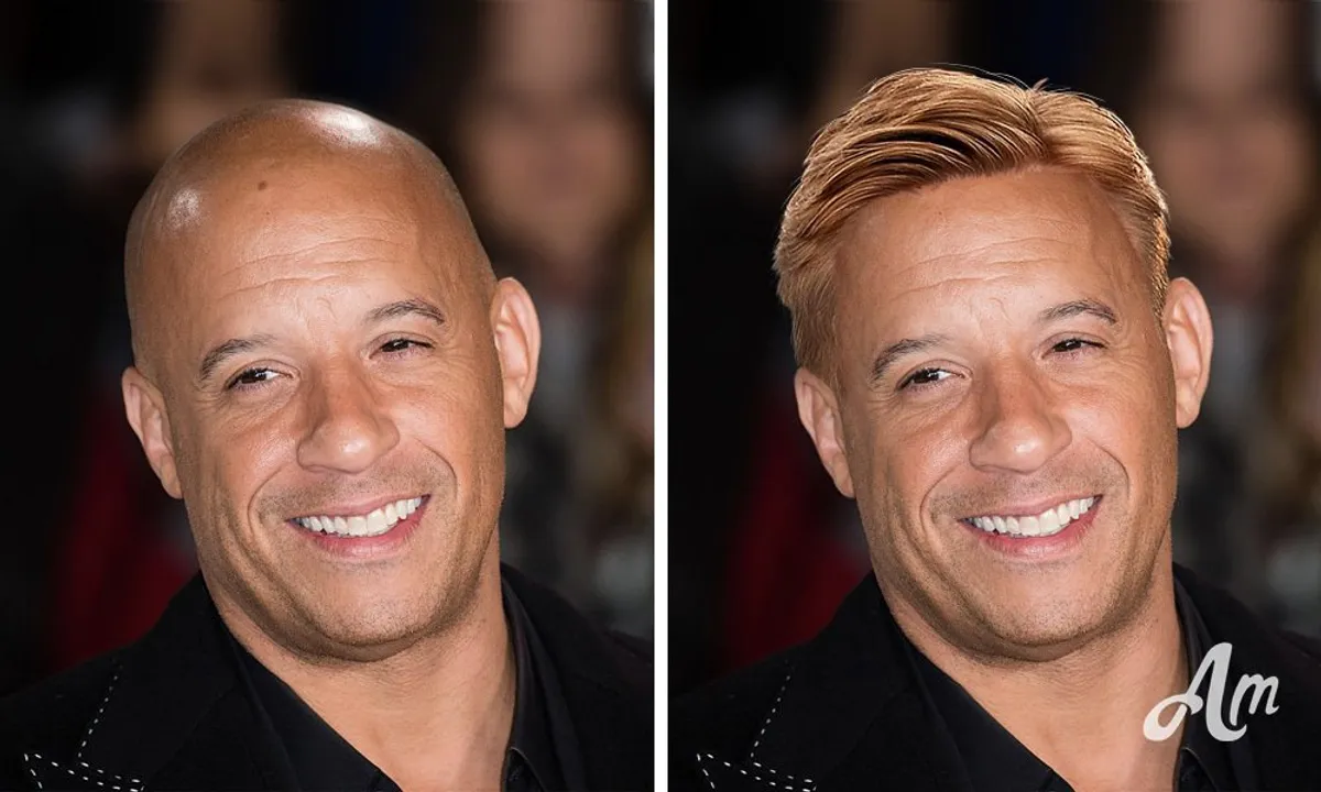 Vin Diesel avec des cheveux | Photo : Getty Images