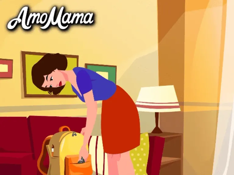 Madre saca la grabadora de la mochila para escuchar. | Foto: Facebook/AmoMama