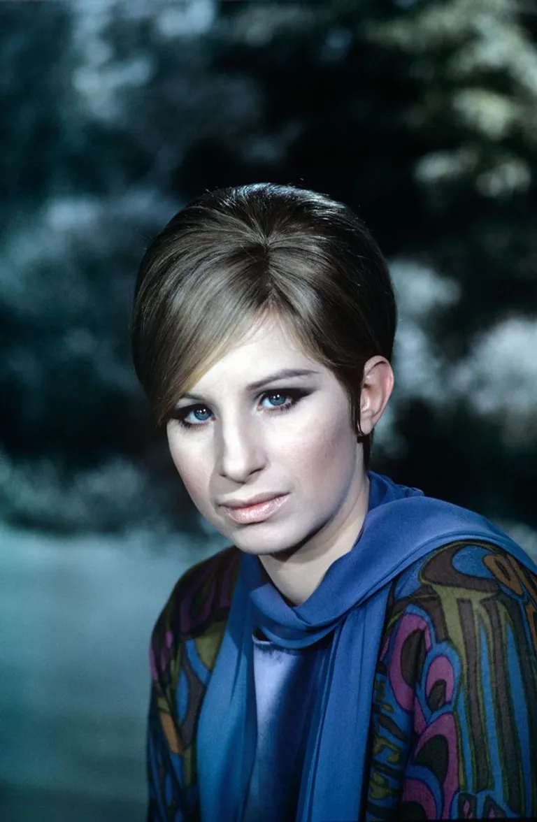 Retrato de Barbra Streisand para la película "Funny Girl" en 1969. | Foto: Getty Images