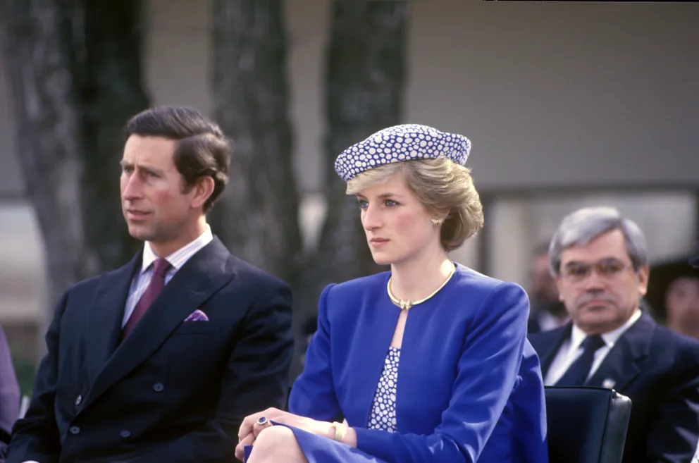 Charles, prince de Galles, et Diana, princesse de Galles, en visite au Canada, le 4 mai 1986. | Source : Getty Images