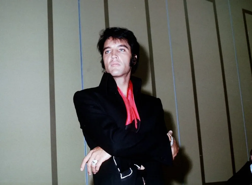 Elvis Presley à Las vegas, Nevada, le 1er août 1969 | Photo : Getty Images