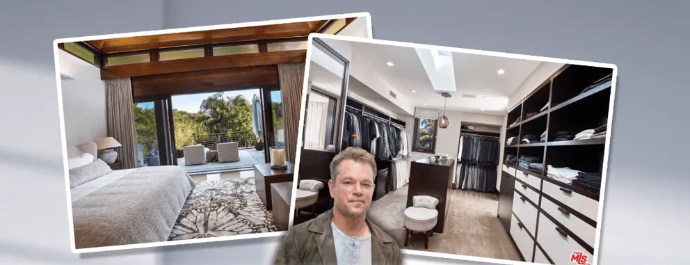 L'intérieur de la maison de 18 millions de dollars de Matt Damon à Los Angeles | Photo : YouTube/ Realtor.com