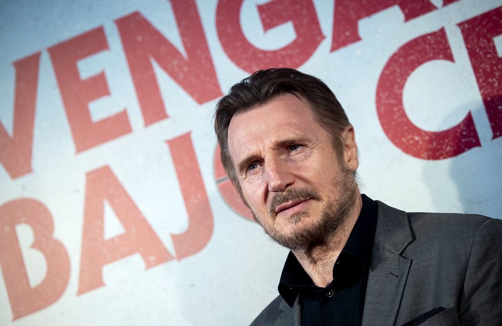 Liam Neeson durante el estreno en Madrid de "Cold Pursuit", el 15 de julio de 2019 en Madrid, España. | Foto: Getty Images