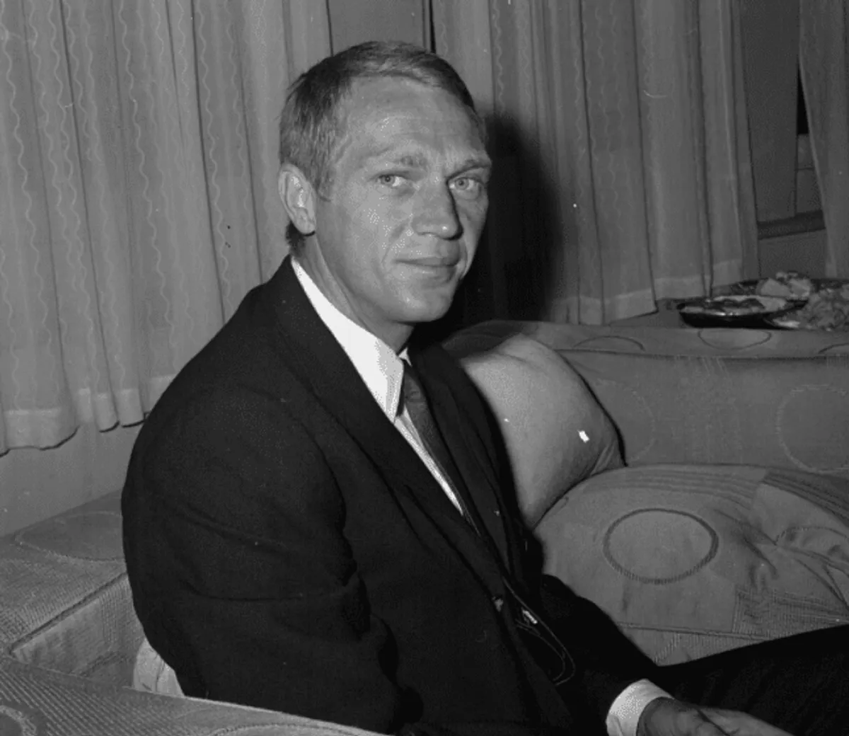 Steve McQueen el 24 de agosto de 1964. l Foto : Getty Images