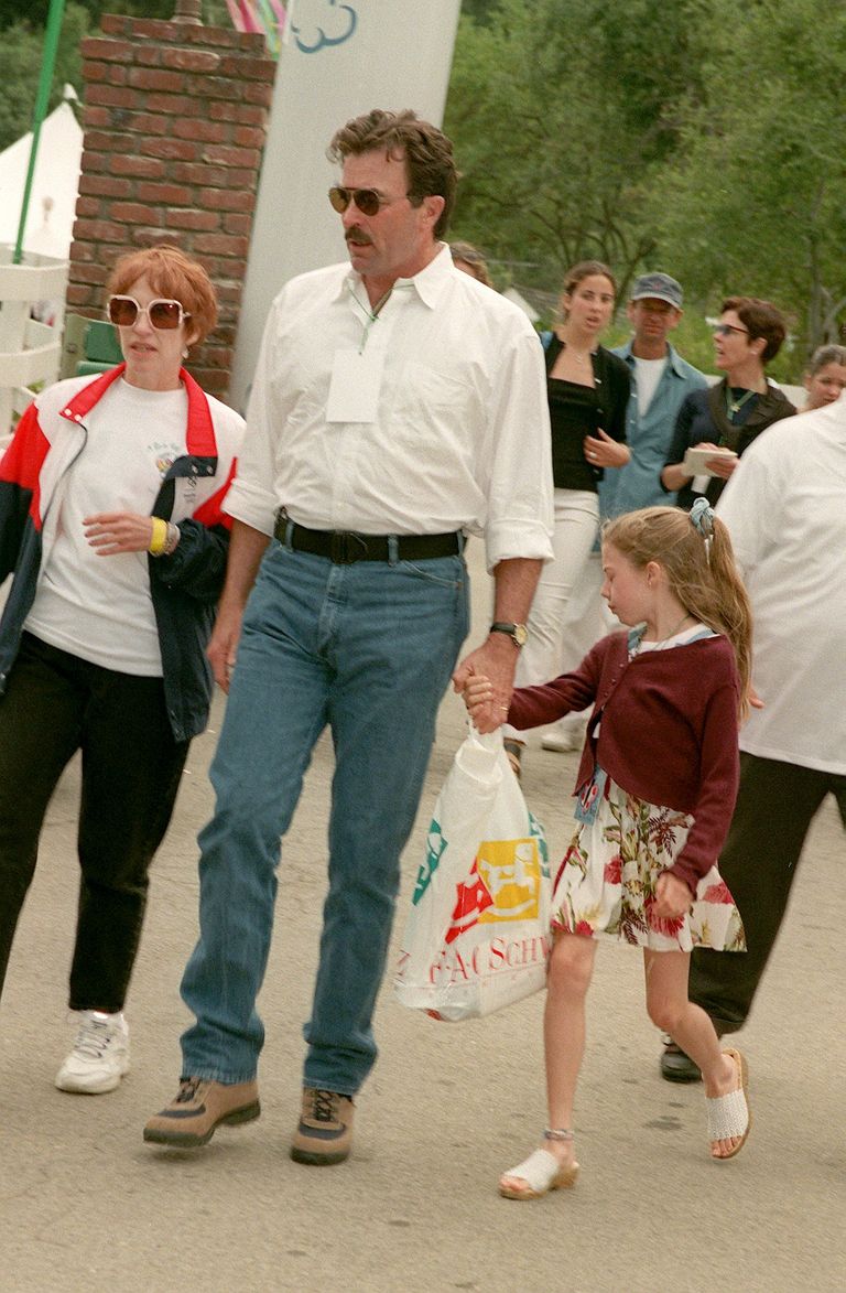 Tom Selleck and his daughter Hannah. 