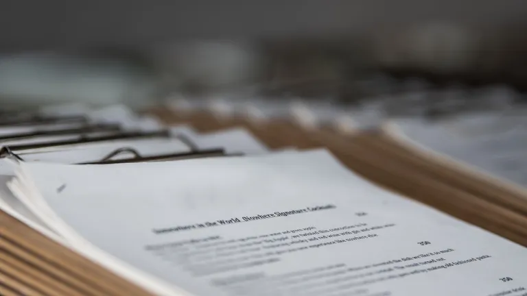 Varias carpetas de documentos. | Foto: Unsplash