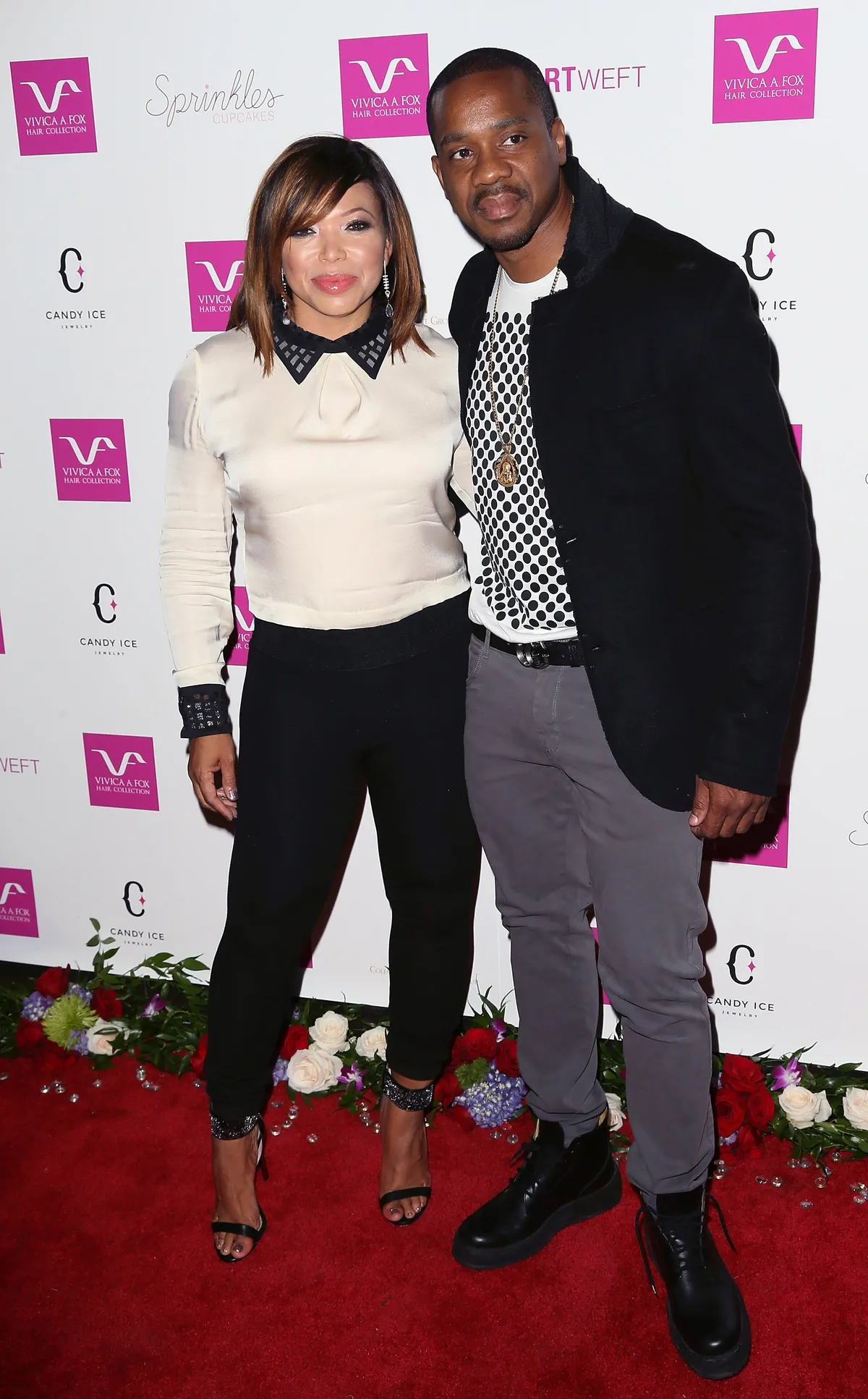 Tisha Campbell and then-husband Duane Martin in 2014 in Beverly Hills. | Photo: Getty Images